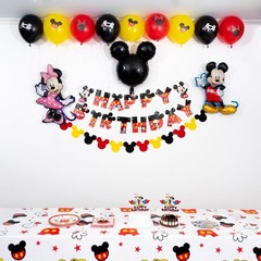 Mickey and Minnie Mouse Birthday Decorations Set NEW