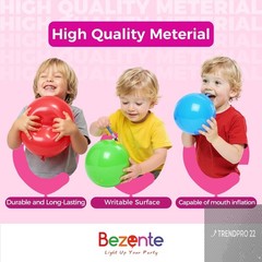 Rainbow Balloons 100 Pack – 12″ Bright Latex Balloons for Party Decorations