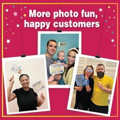 Bridal Shower Photo Booth Props – 41-pc Photo Booth Kit with 8 x 10-Inch Sign…