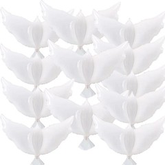Dove Memorial Balloon for Release, Biodegradable Funeral Remembrance Angel