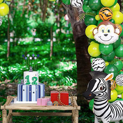 Green Number 1 Dinosaur Candle for Boy Birthday Party Decorations, 1St Birthday