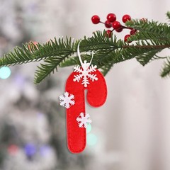 Non-woven Fabric Snowman Christmas Pendant Christmas Ornament New Year