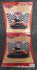 Pair NEW Sealed Hallmark Party Disney Pixar CARS Table Centerpiece 12 3/4″ Tall