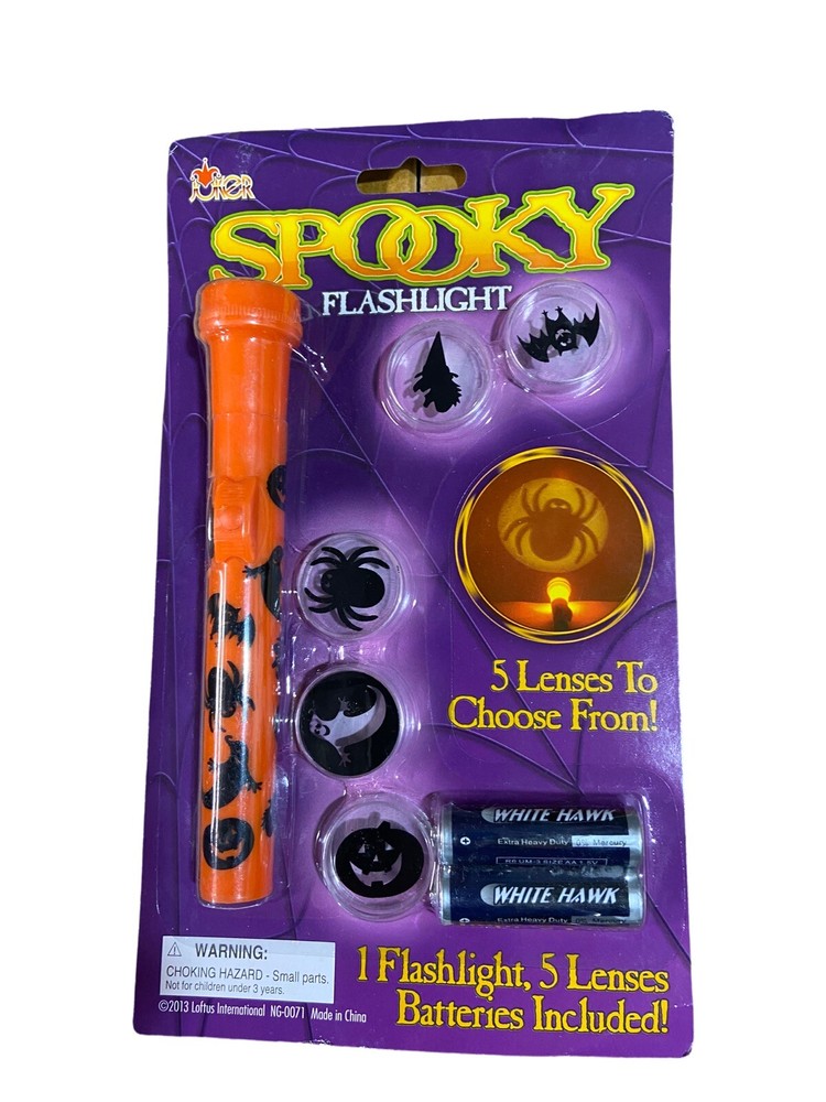 Halloween Projection Flashlight Torch Halloween Party Favours Gifts Prizes Hot