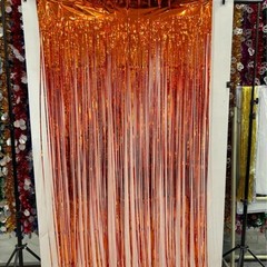 1 * 2-meter silver rain silk curtain graduation season party decoration supplies