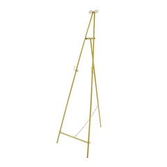 Luxury Gold Bow Display Easel Stand Elegant Metal Floor Standing Frame Holder