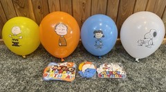 Peanuts Snoopy Birthday Party Set Balloons (16) Banner Cake & Cupcake Toppers 12