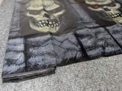 Amscan Scene Setters Border Roll Scary Skulls 1 NEW 50ft Roll/ 1 25ft Dungeon