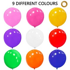 9Pcs Big 36 Inch Balloons, assroted giant balloon, Latex Ballons, Large Ballo…