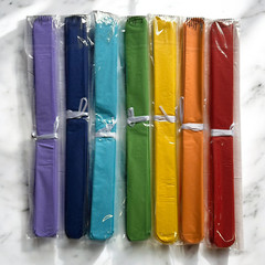 14 pcs 13.5″ + 9.5″Rainbow Tissue Paper Pom Poms Paper Flowers Party Decorations