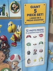 Super Mario Brothers Table Decorating Kit Party Scene Setters with Props NEW