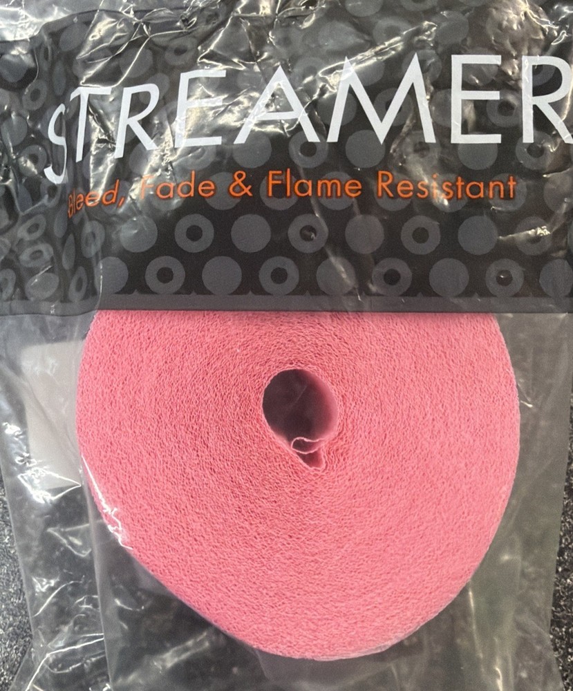 The Da Vinchy Collection Pink Streamer (1 roll) One Size 1.75″ x 81 Ft