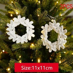New Year Christmas Home Decor Ornaments Navidad Xmas Gifts Tree Hanging Pendants