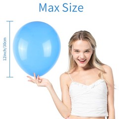 Thickened balloons, 120 PCS Balloons Assorted Colors, Latex Balloons for Kid’…