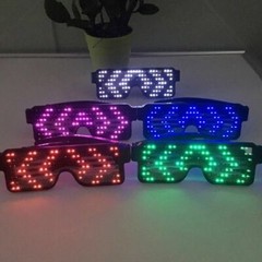 LED Glasses Nightclub Party Fashion Multi-function Flashing Sunglasses Disco