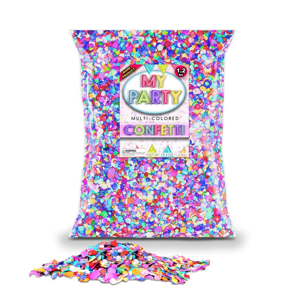1.2lbs 544gr Bulk Festive Mexican Confetti, Piñata Filler, Easter Egg, Wedding