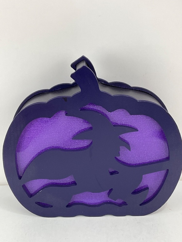 Halloween 9” Light Up Witch With On/Off Switch Require 2 AA Battery A7