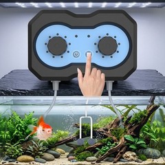 Solar Pond Aerator with Adjustable Output Timer and 18H/36H For Battery Life