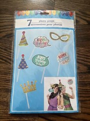 NEW – Photo Props – Happy Birthday Theme – 7 pieces