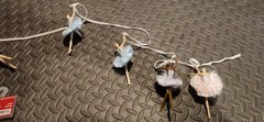 Ashland Ballerina Garland 6ft. Birthday, Baby Shower, Girls Christmas Tree 3 Pc