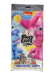 Blue Clues / Magenta Table Cover Plastic “54X84” Party Supplies Decoratio