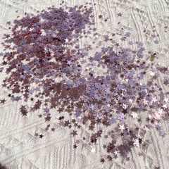 60G Star Confetti Glitter Star Table Confetti, Metallic Foil Stars Glitter, Tabl