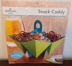 3 Packs Hallmark Party Snack Caddy Displaying Treats, Food Items @ Get Togethers