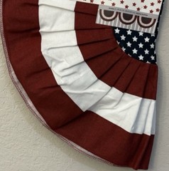 Hobby Lobby July 4th Red White & Blue With Stars 3 Piece Bunting Lot of 3