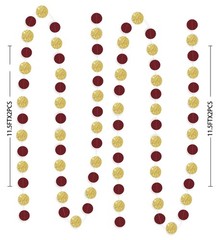 Graduation Decorations Burgundy Gold 2026 Party Supplies Birthday Decor