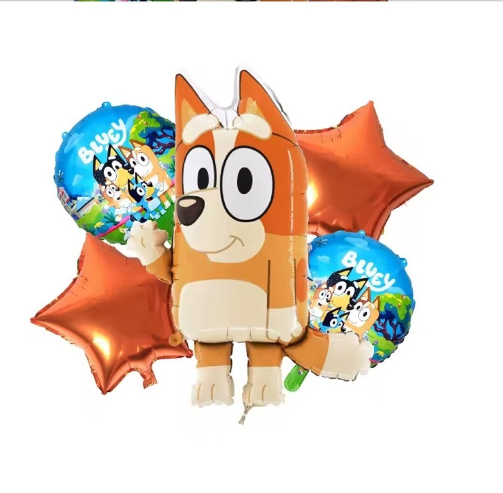 party ballons set bluey