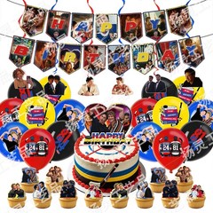 Heated Rivalry Backbrop Birthday Party Decor Supplies Balloons Banner Gifts