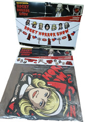 Rocky Horror Show Decorations Cutout Pictures Hanging Banners Decor Set of 2