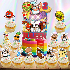pizza tower Party Supplies happy birthday centerpiece decoration gift cup game