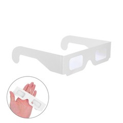 25 Pcs 3d Glasses Diffraction Style Festival Decorations for Girls