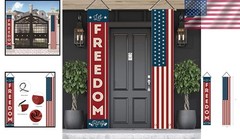 Outdoor Independence Day Décor – Memorial Day Banner