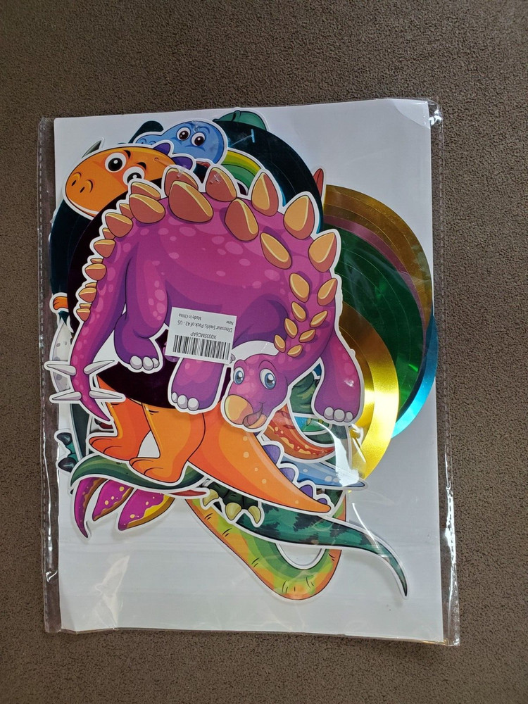KatchOn, Hanging Dinosaur Decorations for Birthday Party – 42 Pieces