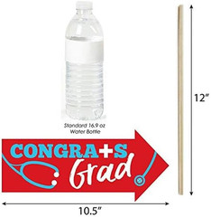 Graduation Party Photo Props Kit – 10-Piece Nursing Graduation Photography Acces