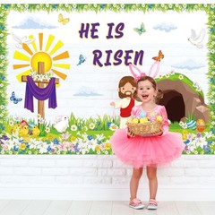 Easter Bulletin Board Decorations Set Christian Easter Classroom Decorations …