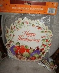 Honeycomb Trimmer Amscan Happy Thanksgiving NEW Fast Shipping
