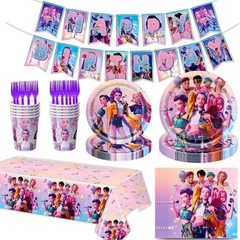 KPOP Demon Hunters Birthday Party Set