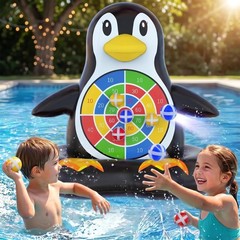 Fun Pool Toys for , Inflatable Dart Board Toss Game, Swiming Pool Floats, Bac…