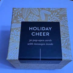 Holiday Entertaining set -Candle, Napkin Set, champagne stopper, holiday pop up