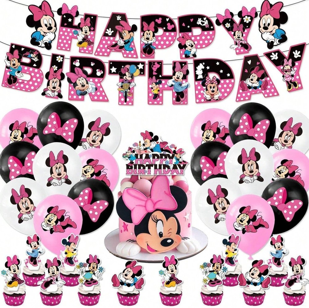 Minnie Mouse Birthday Party Decorations NEW