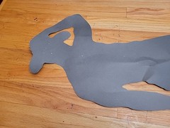 Cowboy Paper Silhouettes Decor-2pc, 35 and 37 inches, Black Wonder Junction VBS