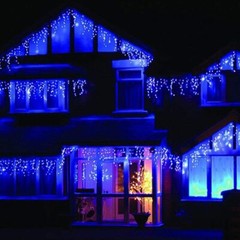 Twinkle Star 300 LED Decoration Curtain String Light for Christmas Wedding Party