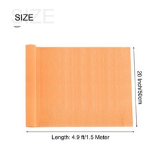 Crepe Paper Roll Crepe Paper Decor 5 ft Long 20 Inch Wide Orange