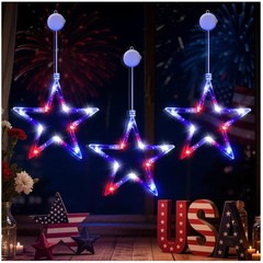 Holiday Star Window Silhouette Lights, Set of 3