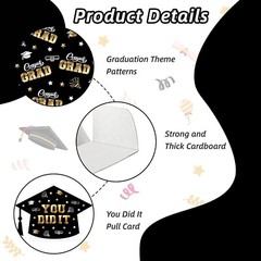 100 Pack Graduation Money Box for Cash Gift Pull ,Surprise Box Graduation Gift