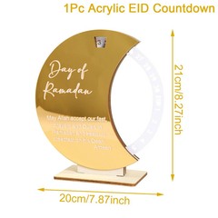 Ramadan Calendar Countdown Decorations for Home Eid Mubarak
