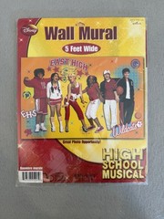 Hallmark Party Express Disney High School Musical Wall Mural New Sealed